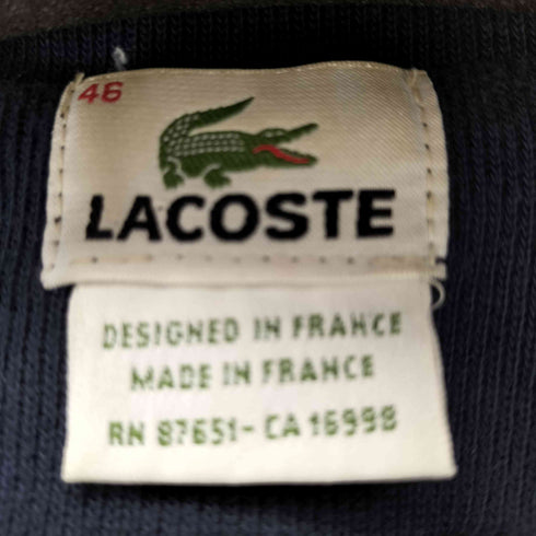 ラコステ LACOSTE スウェットピーコート メンズ  46